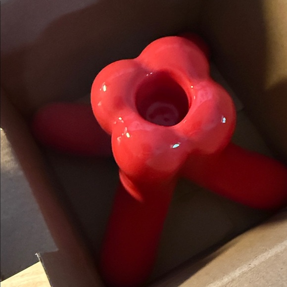 IKEA X GUSTAF WESTMAN VINTERFINT Bundle of 2 Candlestick, red, 11 cm (4 ") New - Picture 3 of 3